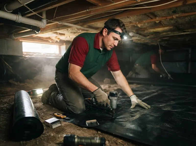 Crawlspace Sanitation & Vapor Defense in Bellevue, WA