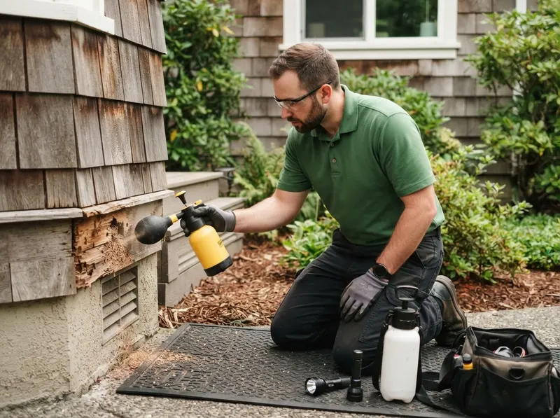 Targeted Carpenter Ant Remediation in Bellevue, WA